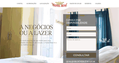 Desktop Screenshot of hotelrealbc.com.br